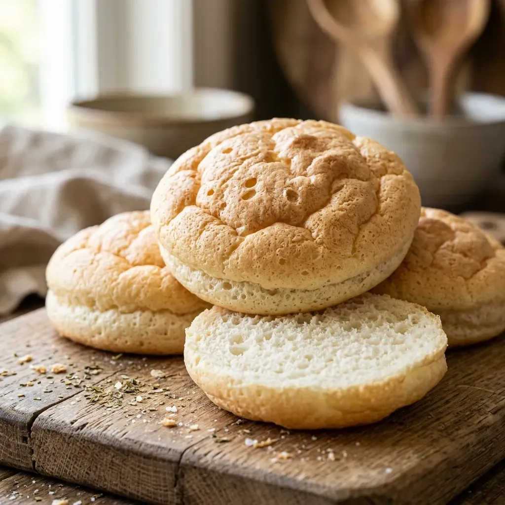 Cloud Bread Sandwich Buns