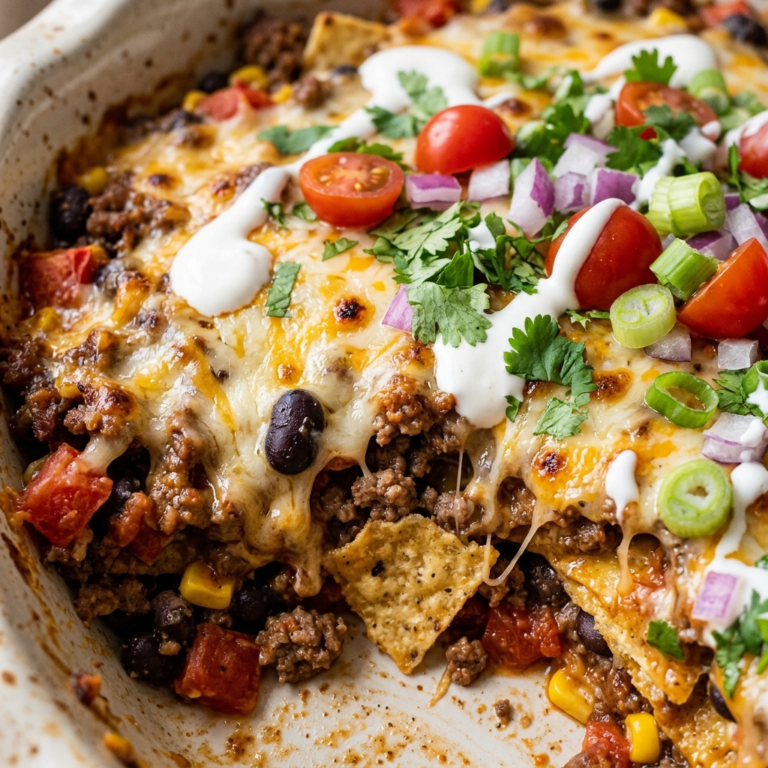 Quick & Easy Taco Casserole 5 Quick & Easy Taco Casserole