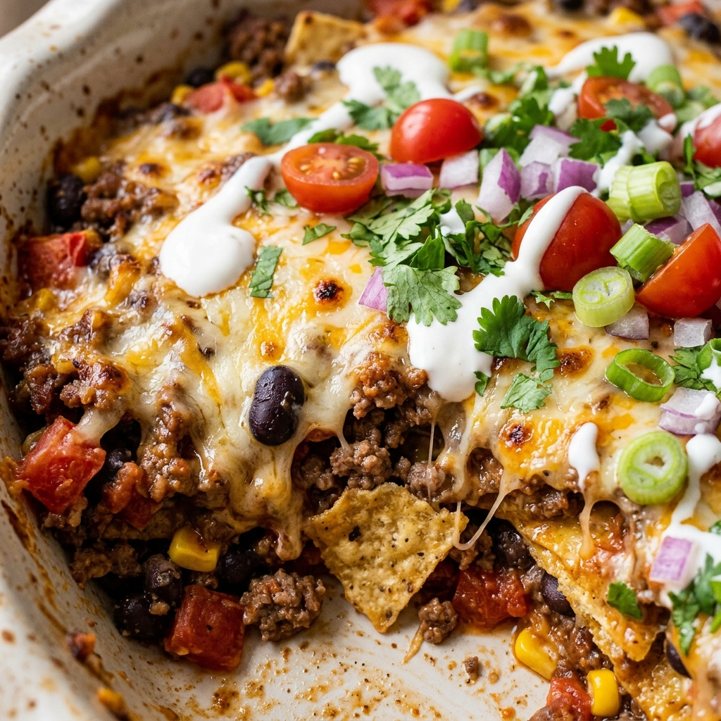 Quick & Easy Taco Casserole