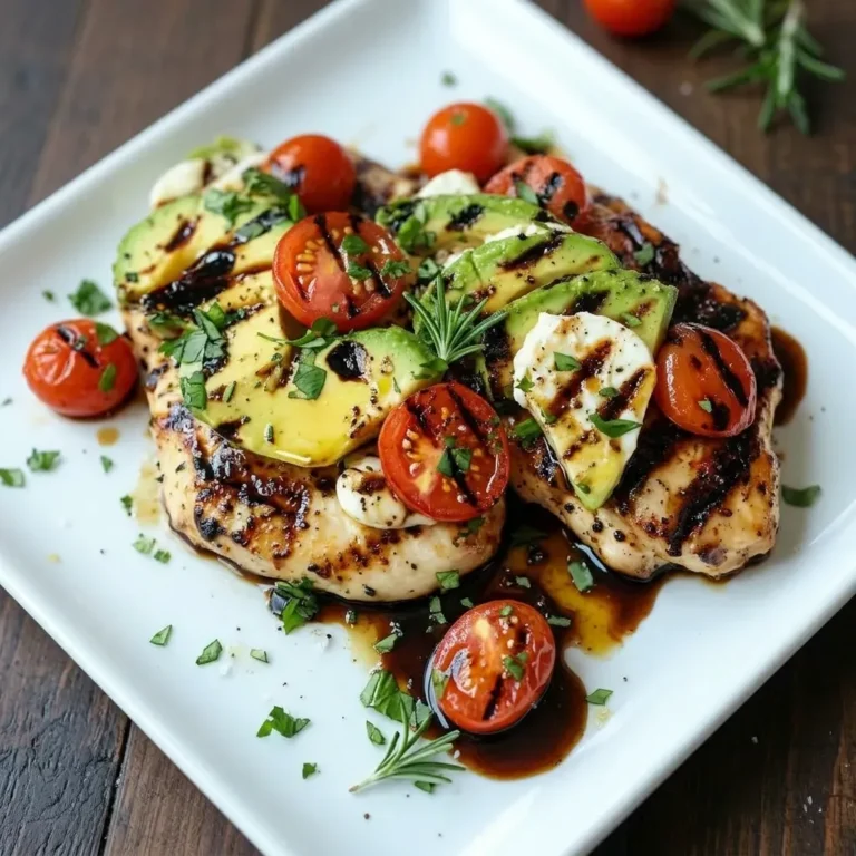 Grilled California Avocado Chicken 5 Grilled California Avocado Chicken