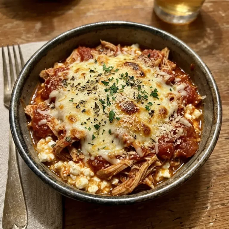High Protein Chicken Parm Cottage Cheese Bowl 5 High Protein Chicken Parm Cottage Cheese Bowl