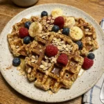 Easy Healthy Protein Waffles Recipe (With 45 Grams Protein)