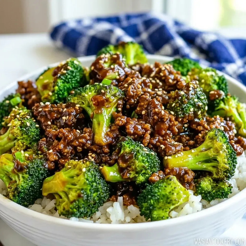 Easy Ground Beef And Broccoli Recipe