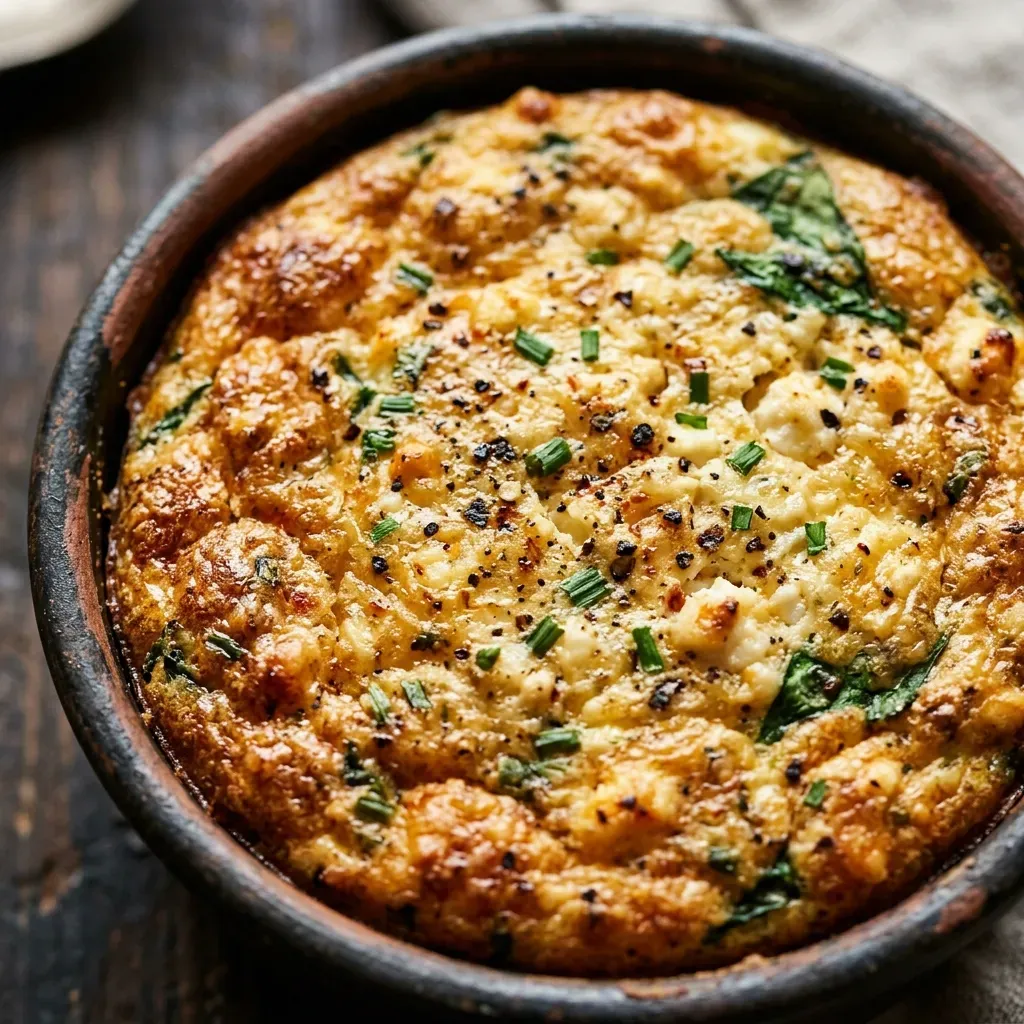 High-Protein Baked Cottage Cheese Eggs