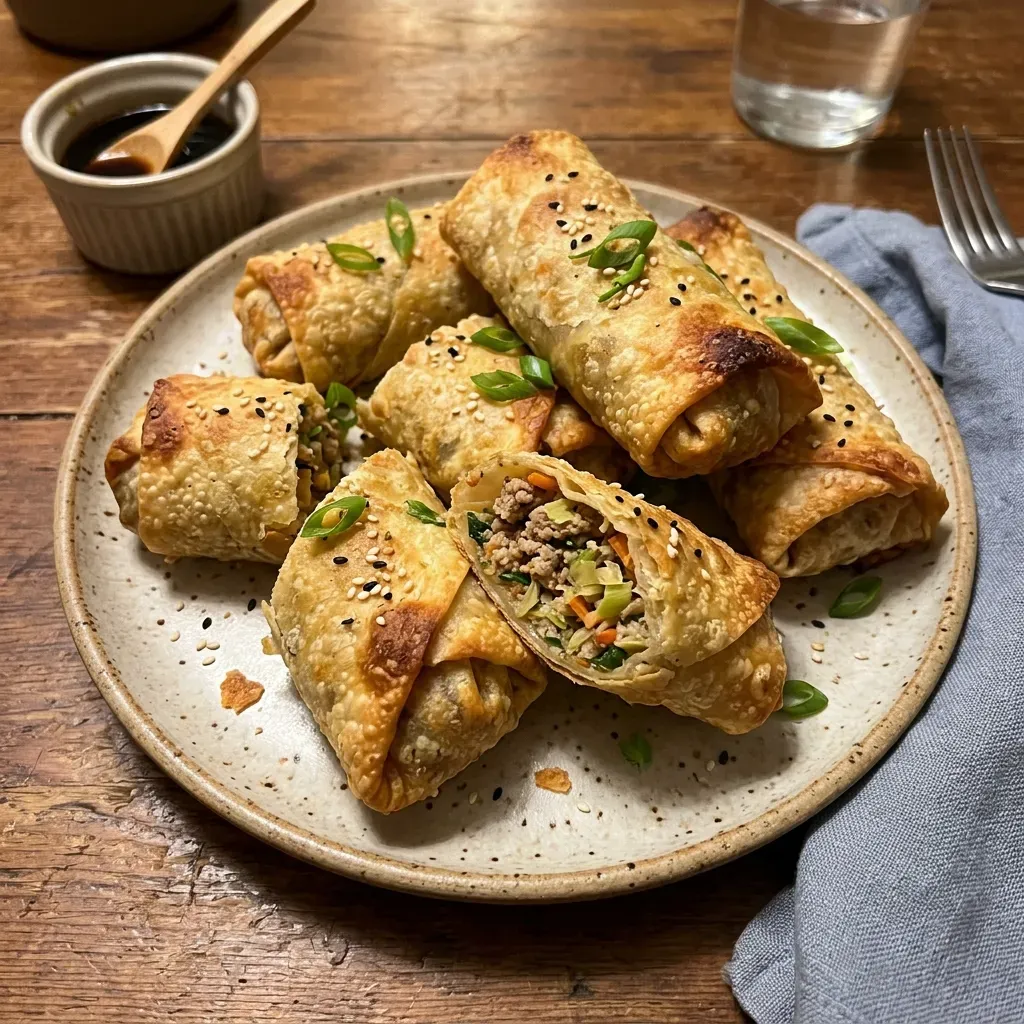 Low Calorie Egg Roll