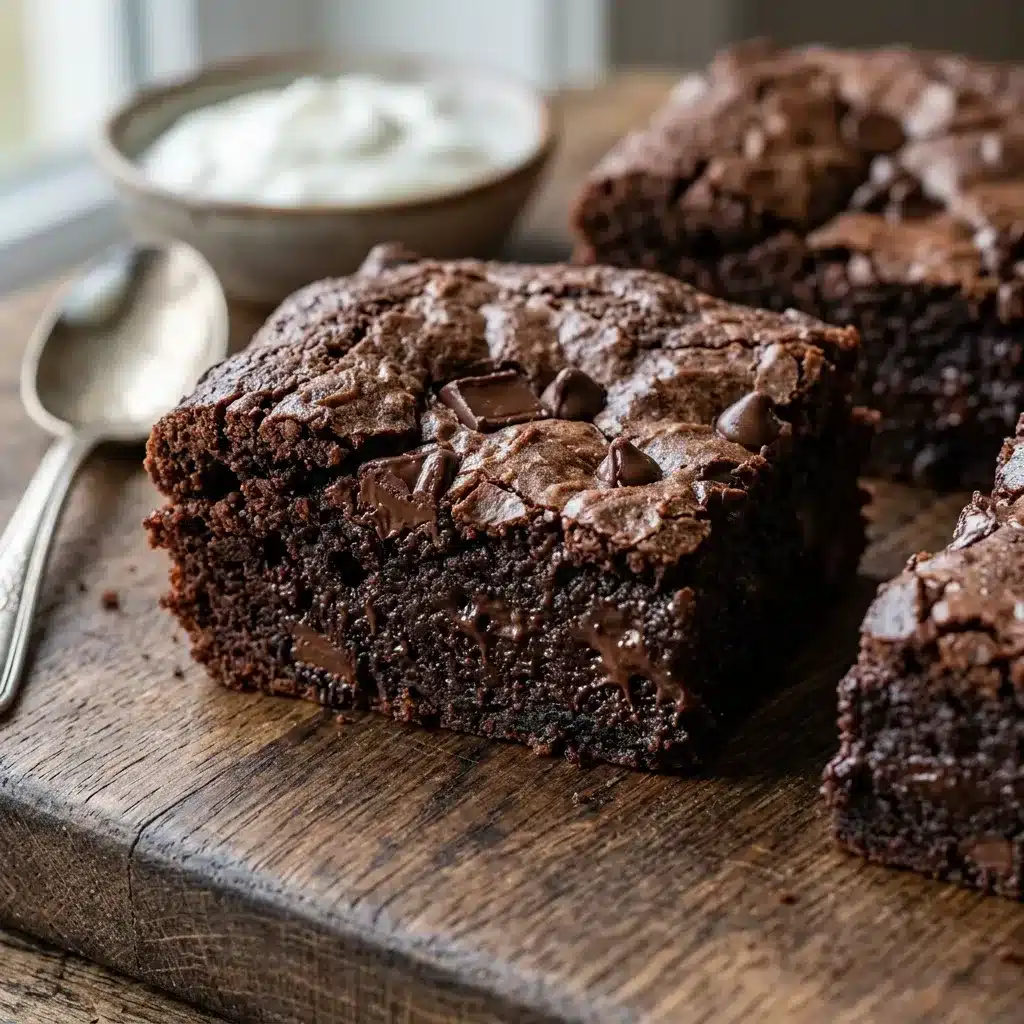 Greek Yogurt Brownies