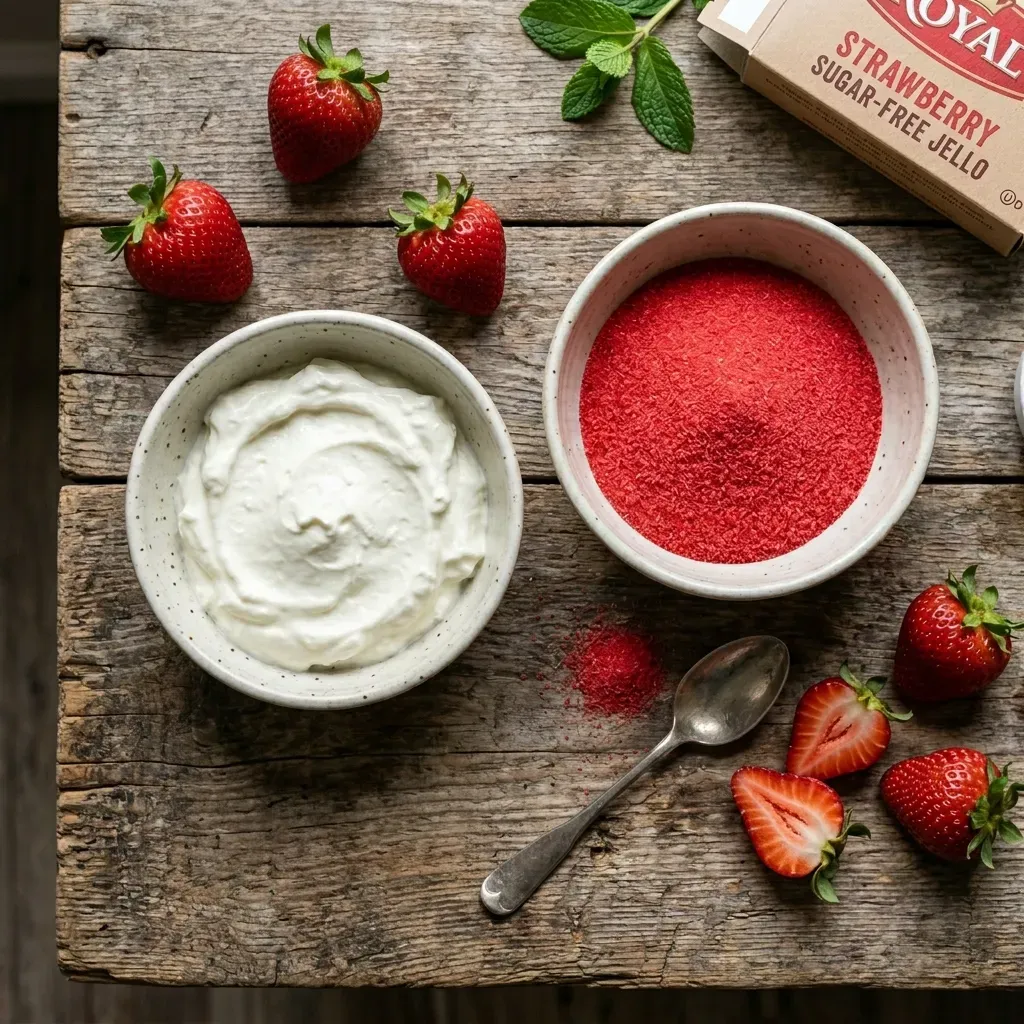 Greek Yogurt Jello Dessert (2 ingredients) 7 Greek Yogurt Jello Dessert (2 ingredients)
