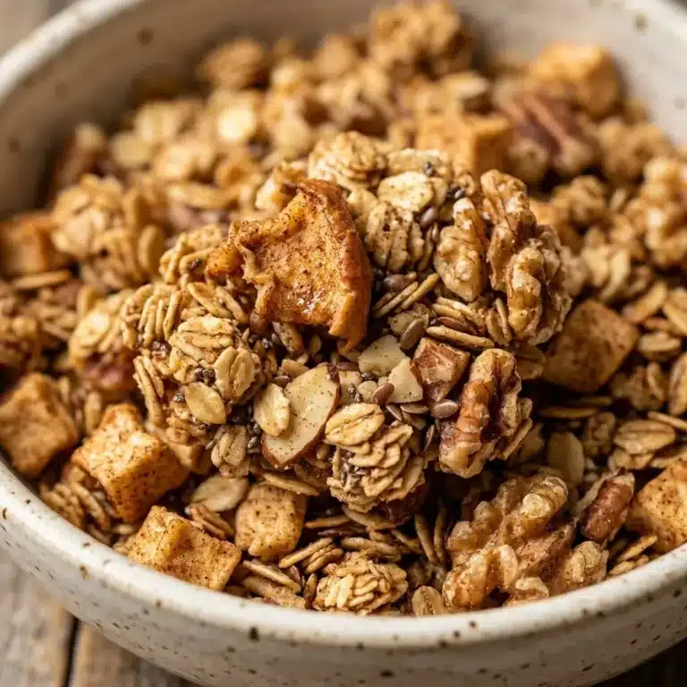 Healthy Apple Pie Granola 3 Healthy Apple Pie Granola