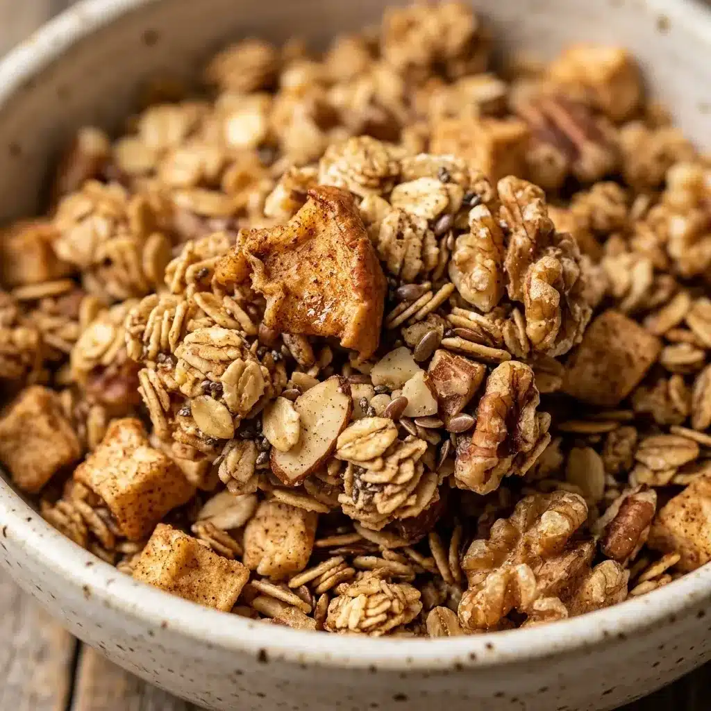 Healthy Apple Pie Granola