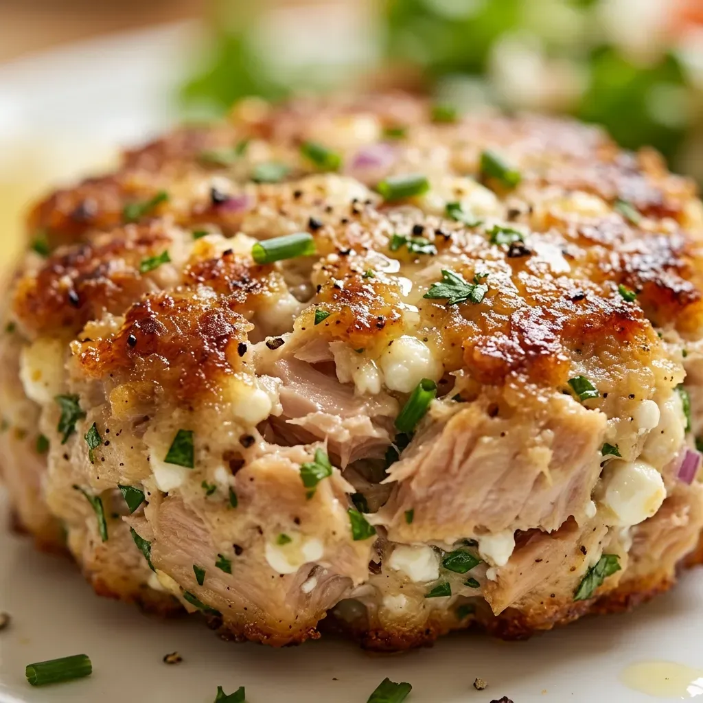 Healthy Cottage Cheese Tuna Cakes