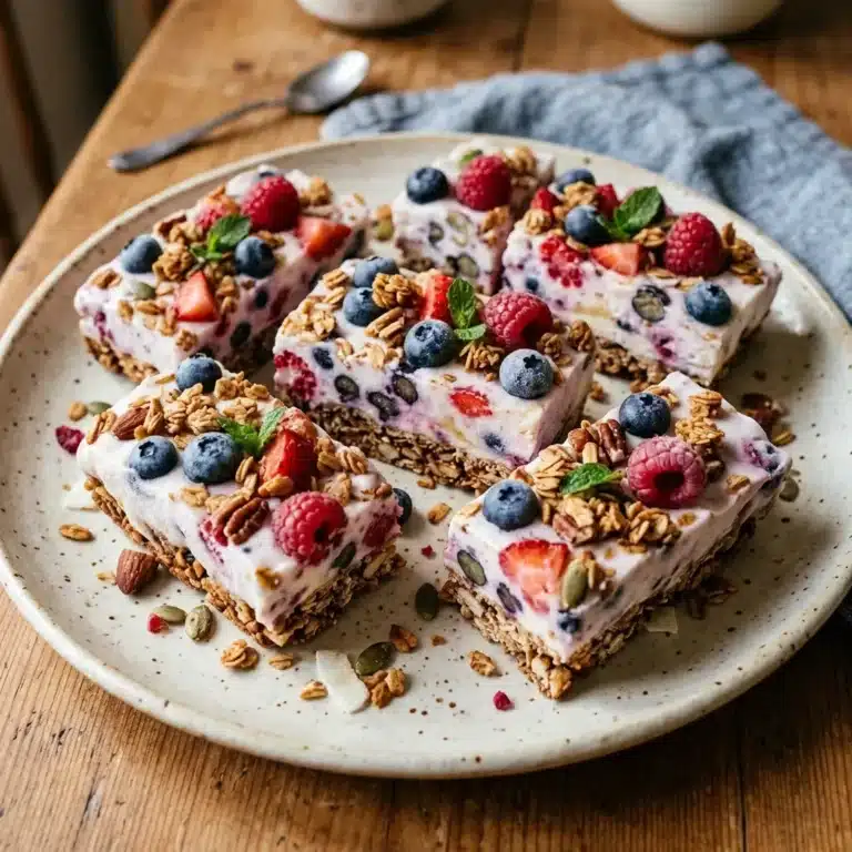 Healthy Frozen Yogurt Granola Bars 3 Healthy Frozen Yogurt Granola Bars