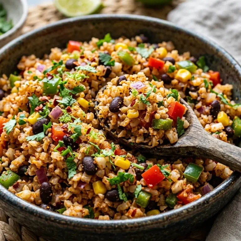 Healthy Mexican Cauliflower Rice 3 Healthy Mexican Cauliflower Rice