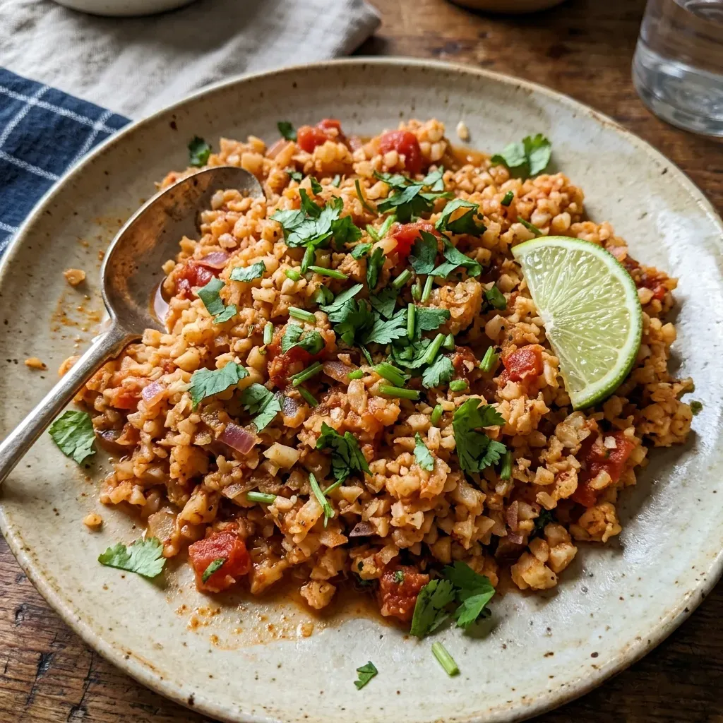 Healthy Mexican Cauliflower Rice 5 Healthy Mexican Cauliflower Rice