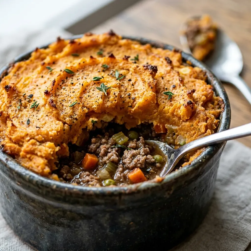 Healthy Shepherd's Pie Low Calorie, Paleo, GF