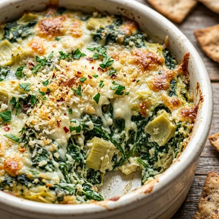 Healthy Spinach Artichoke Dip 3 Healthy Spinach Artichoke Dip