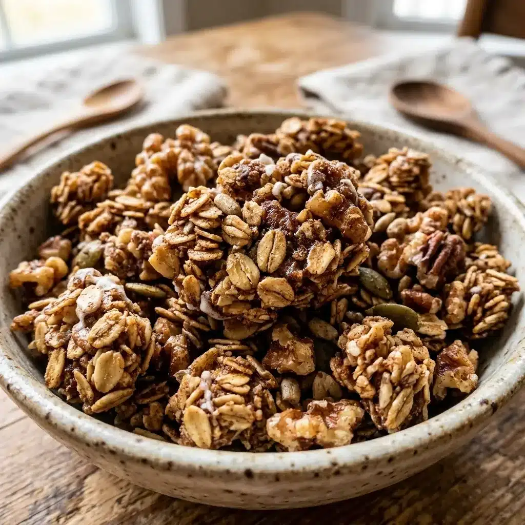 Homemade Cinnamon Bun Granola
