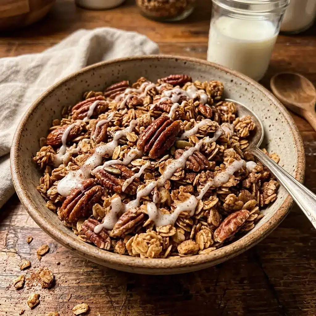 Homemade Cinnamon Bun Granola