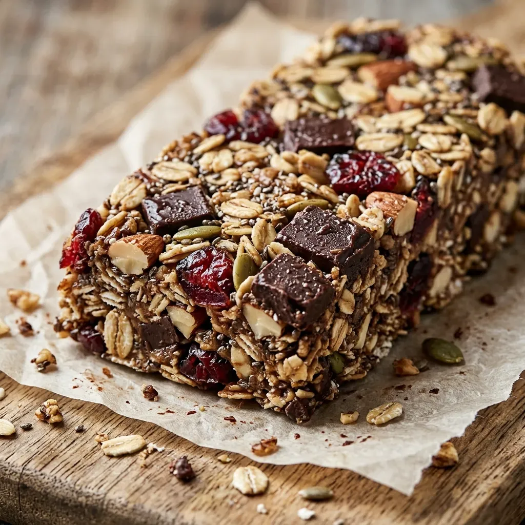 Homemade No Bake Granola Bars
