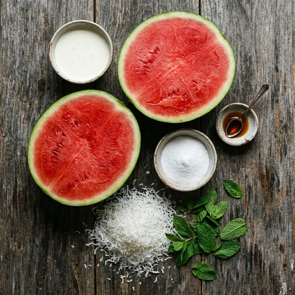 Watermelon Cake – No Flour