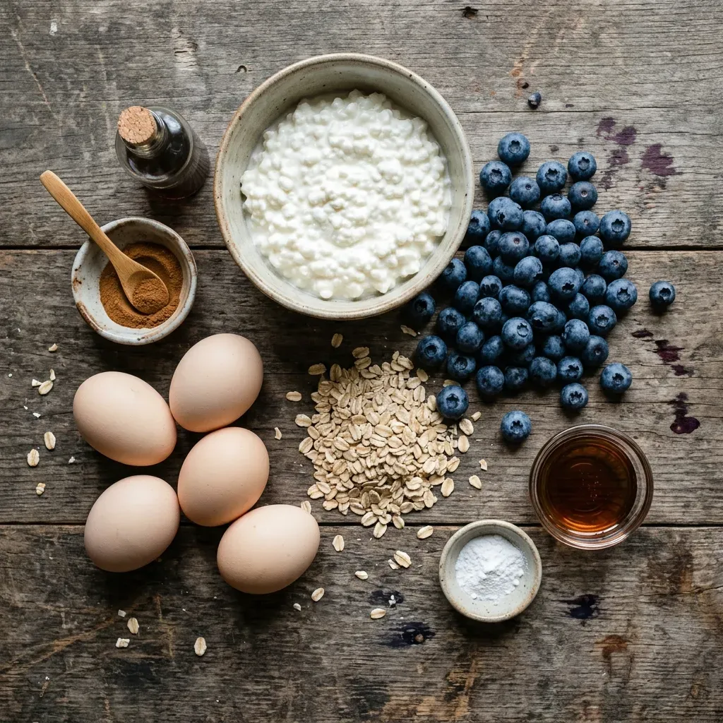 High Protein Blueberry Cottage Cheese Bake 7 High Protein Blueberry Cottage Cheese Bake