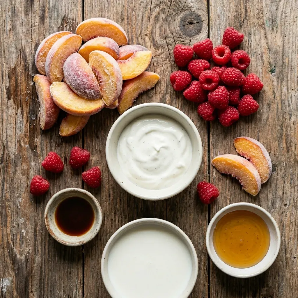 Peach Raspberry Vanilla Smoothie 7 Peach Raspberry Vanilla Smoothie