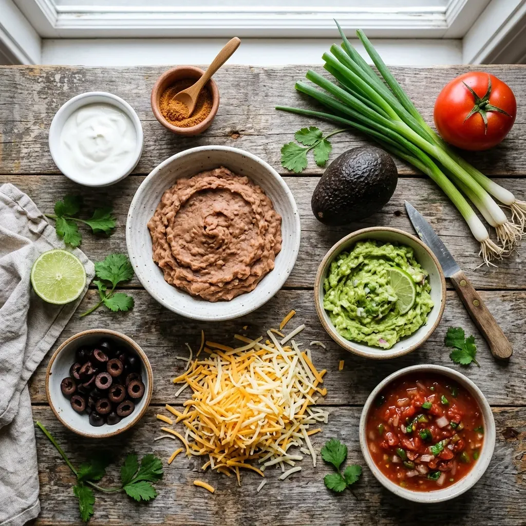 Irresistible 7 Layer Taco Dip That Vanishes in Minutes 7 Irresistible 7 Layer Taco Dip That Vanishes in Minutes