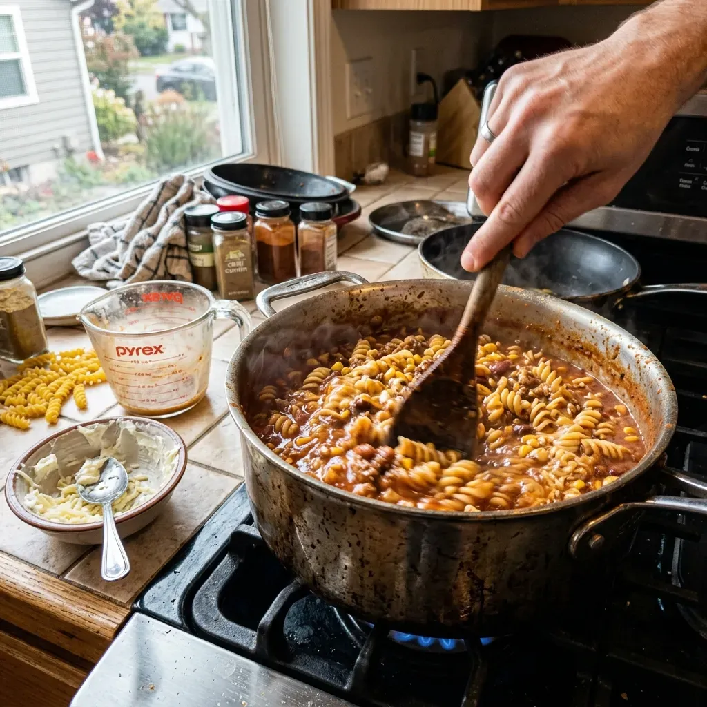 High Protein Taco Pasta (36g per serving)