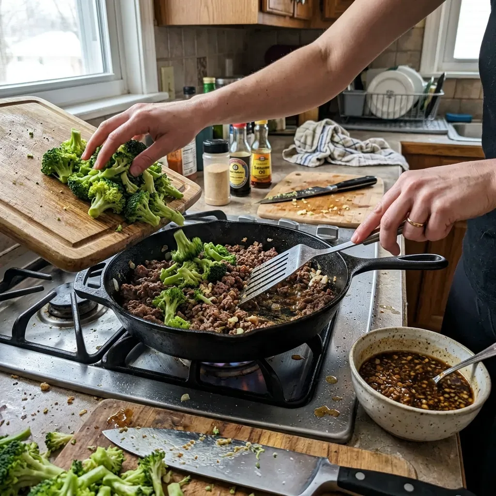 Easy Ground Beef And Broccoli Recipe 8 Easy Ground Beef And Broccoli Recipe