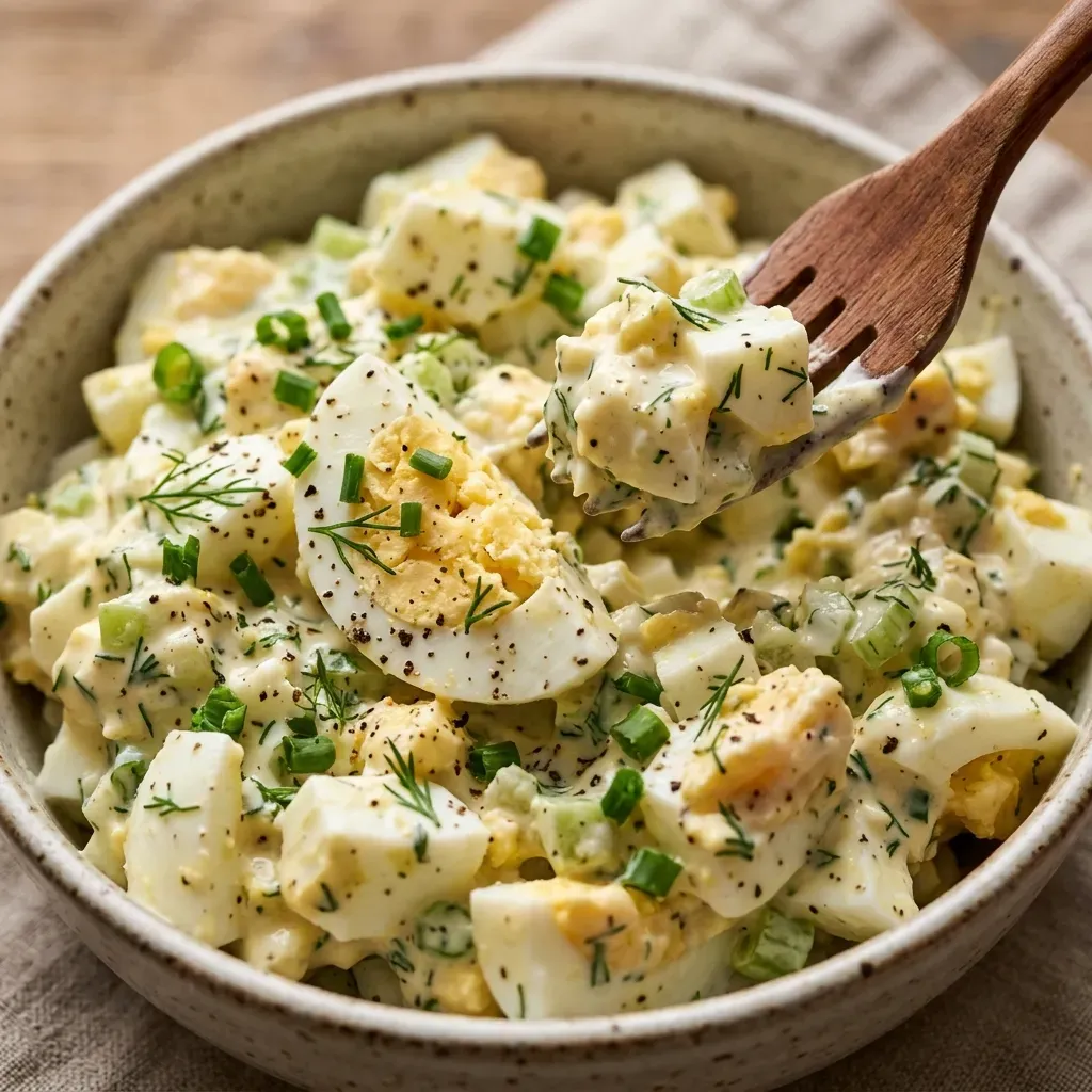 High Protein Egg Salad Low Cal, Low Carb