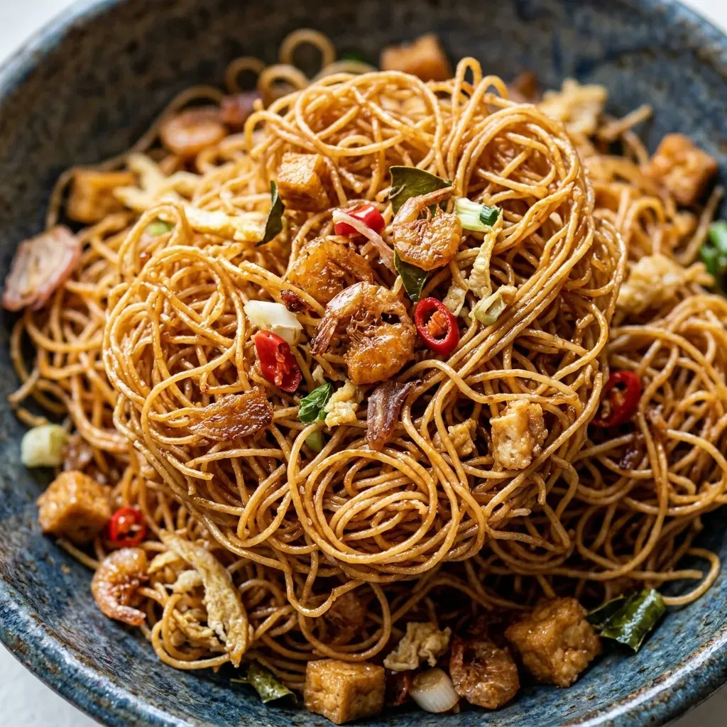 Thai Mee Krob (Fried Noodles) 9 Thai Mee Krob (Fried Noodles)