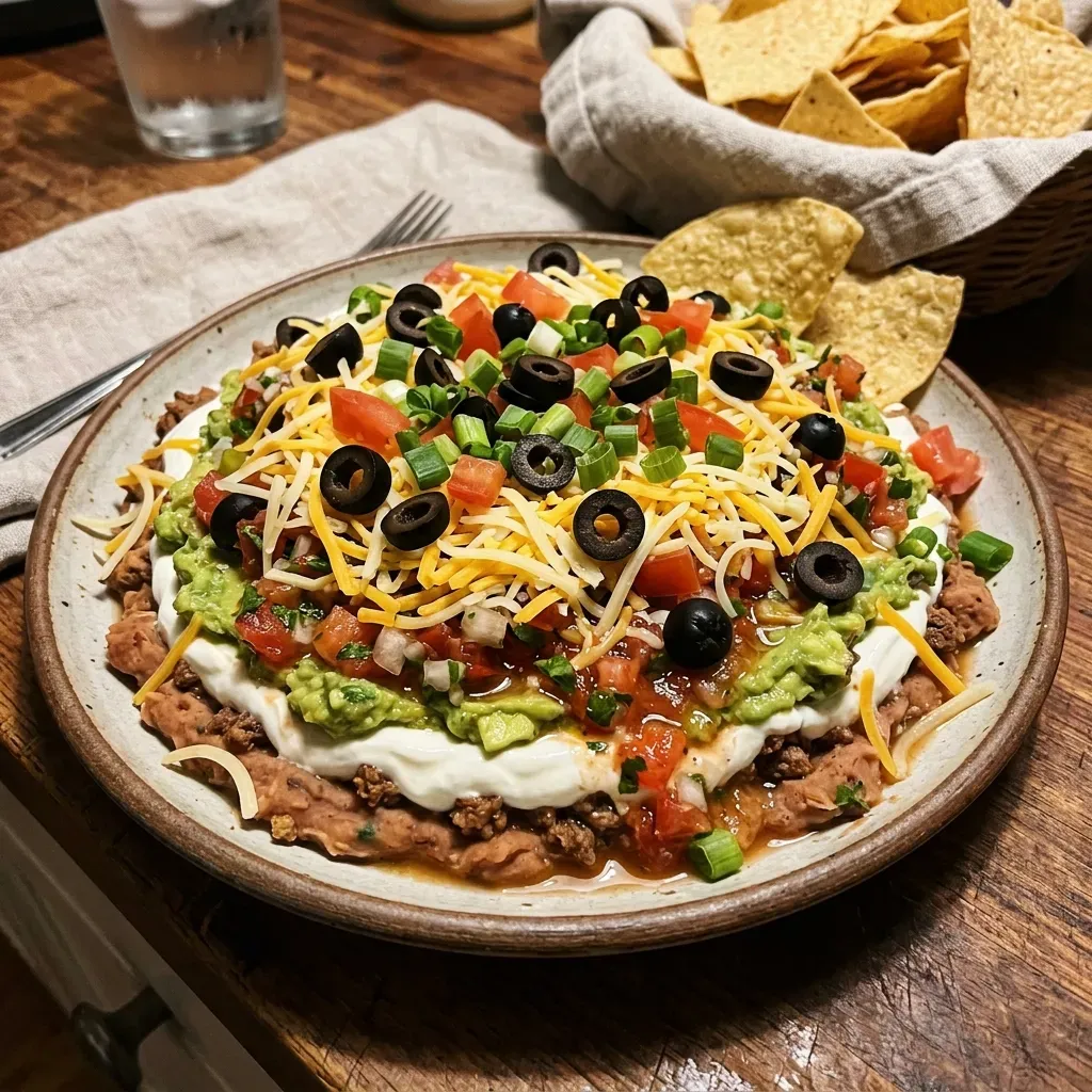 Irresistible 7 Layer Taco Dip That Vanishes in Minutes 9 Irresistible 7 Layer Taco Dip That Vanishes in Minutes