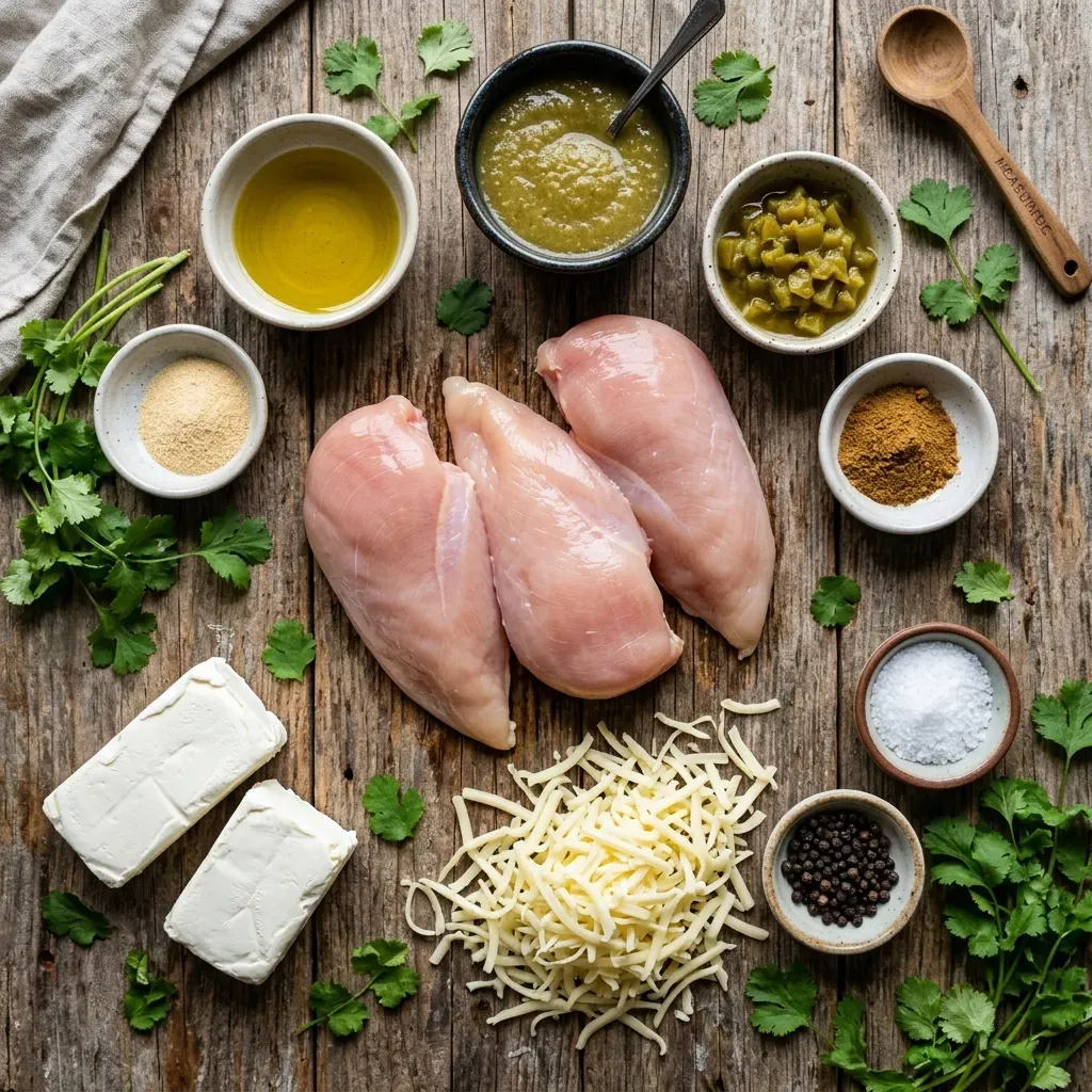Keto Green Chili Chicken (One Pan Recipe)