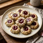 Lemon Lavender Thumbprint Cookies