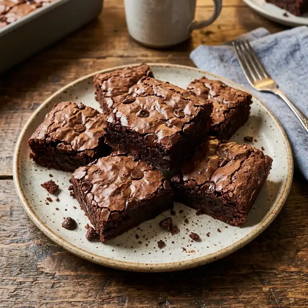 Low Calorie Greek Yogurt Brownies