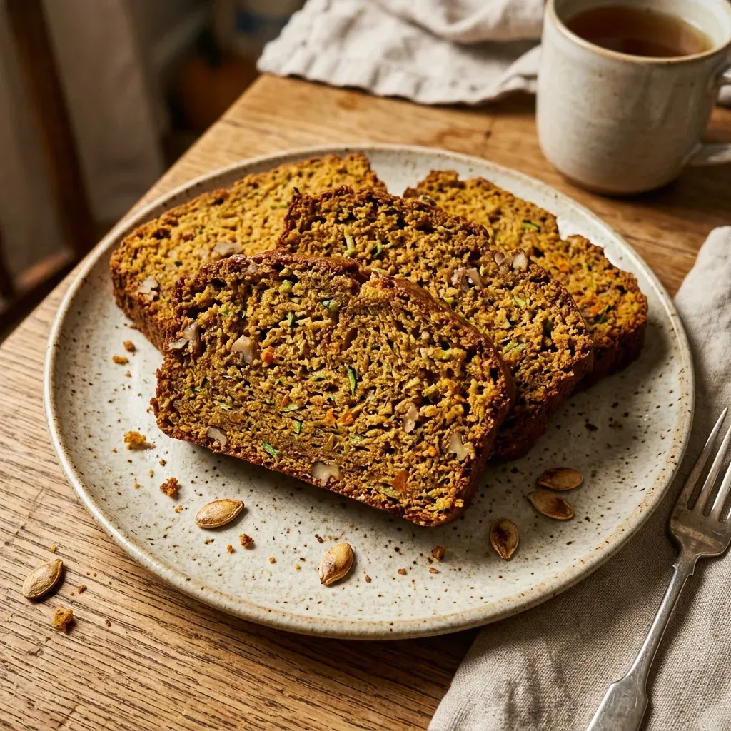 Pumpkin Zucchini Bread 5 Pumpkin Zucchini Bread