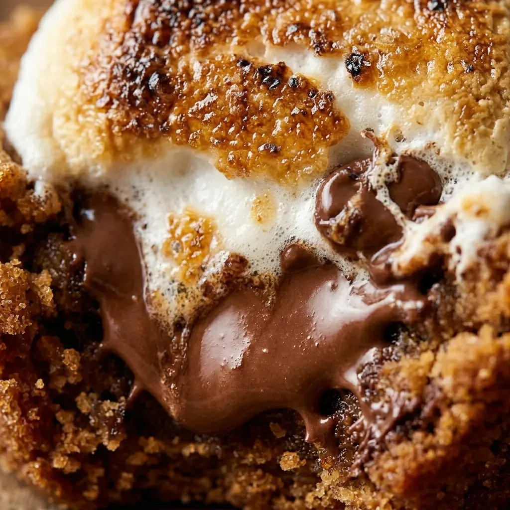 Smores Cookie Cups Recipe
