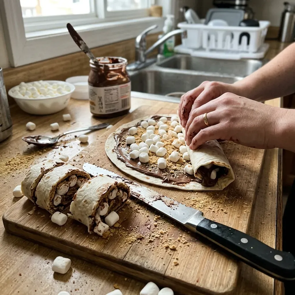 S’mores Sushi Rolls