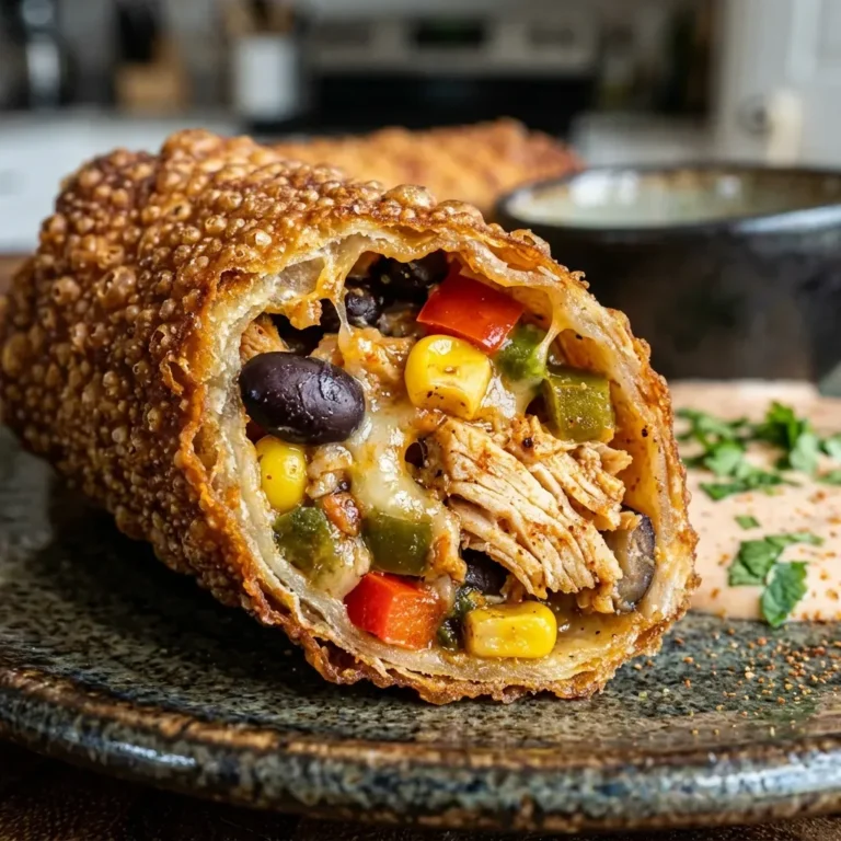 Southwest Chicken Egg Rolls 5 Southwest Chicken Egg Rolls