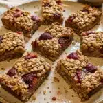 Strawberry Banana Oat Bars