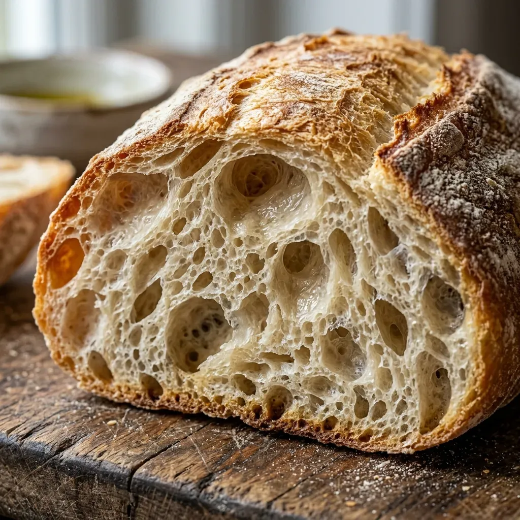 Traditional Italian Ciabatta