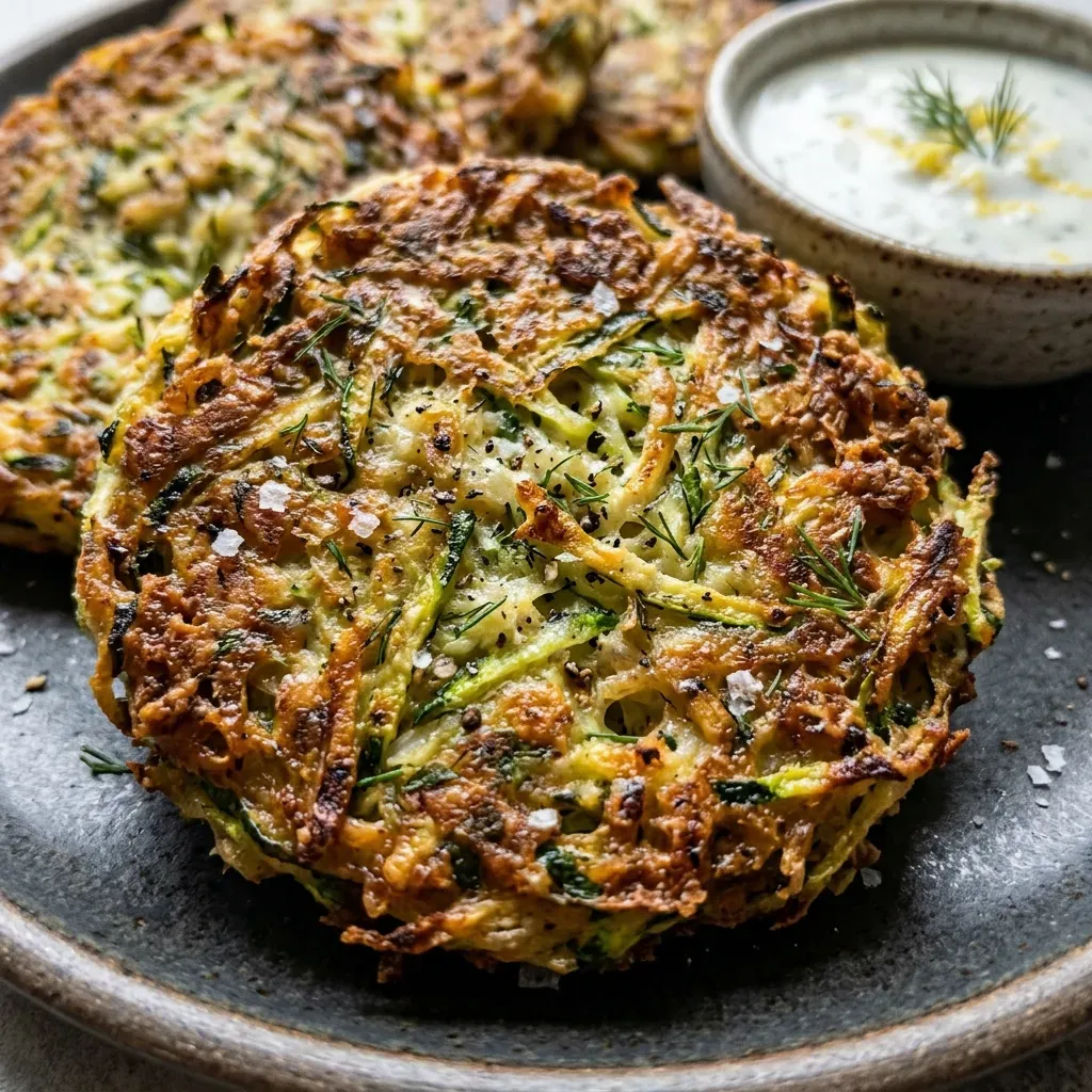 Air Fryer Zucchini Fritters