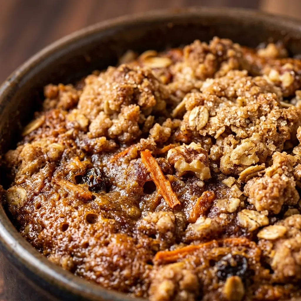 Carrot cake cobbler 4 carrot cake cobbler