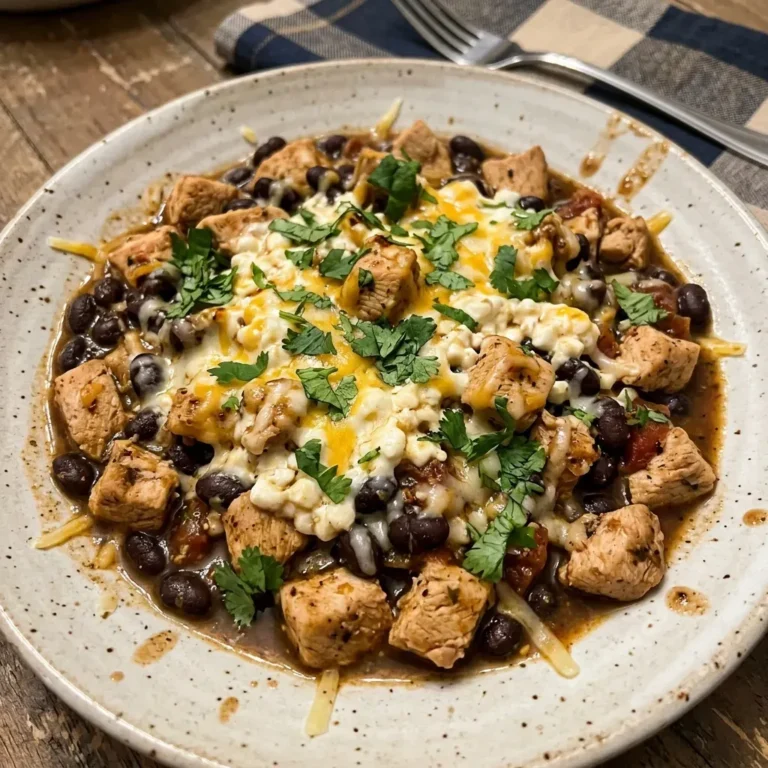 Chicken Black Bean Cottage Cheese Skillet 3 Chicken Black Bean Cottage Cheese Skillet