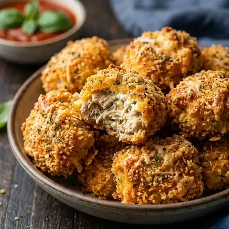 Cottage Cheese Parmesan Chicken Bites 2 Cottage Cheese Parmesan Chicken Bites