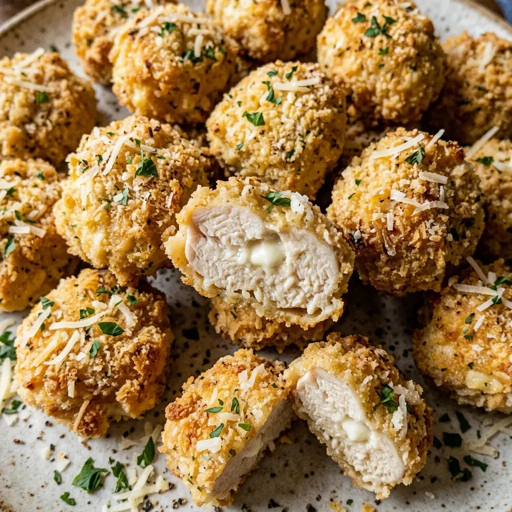 Cottage Cheese Parmesan Chicken Bites 3 Cottage Cheese Parmesan Chicken Bites
