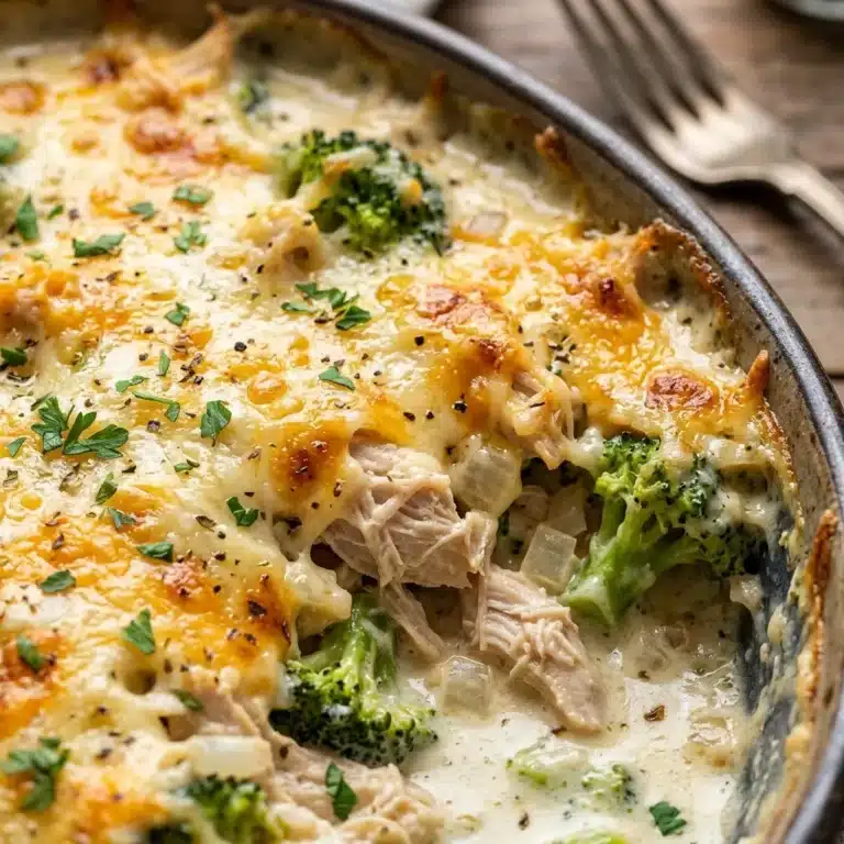 Creamy Low Carb Chicken Casserole 3 Creamy Low Carb Chicken Casserole