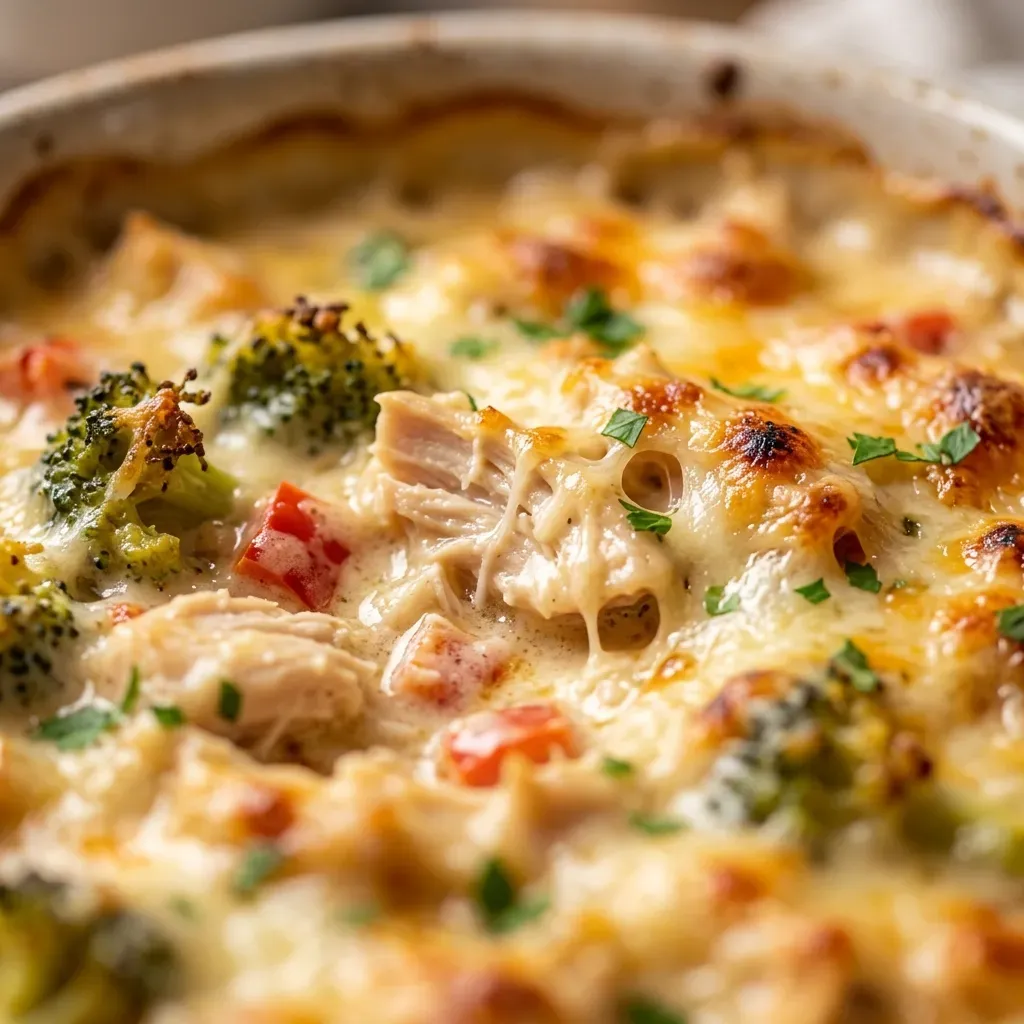 Creamy Low Carb Chicken Casserole