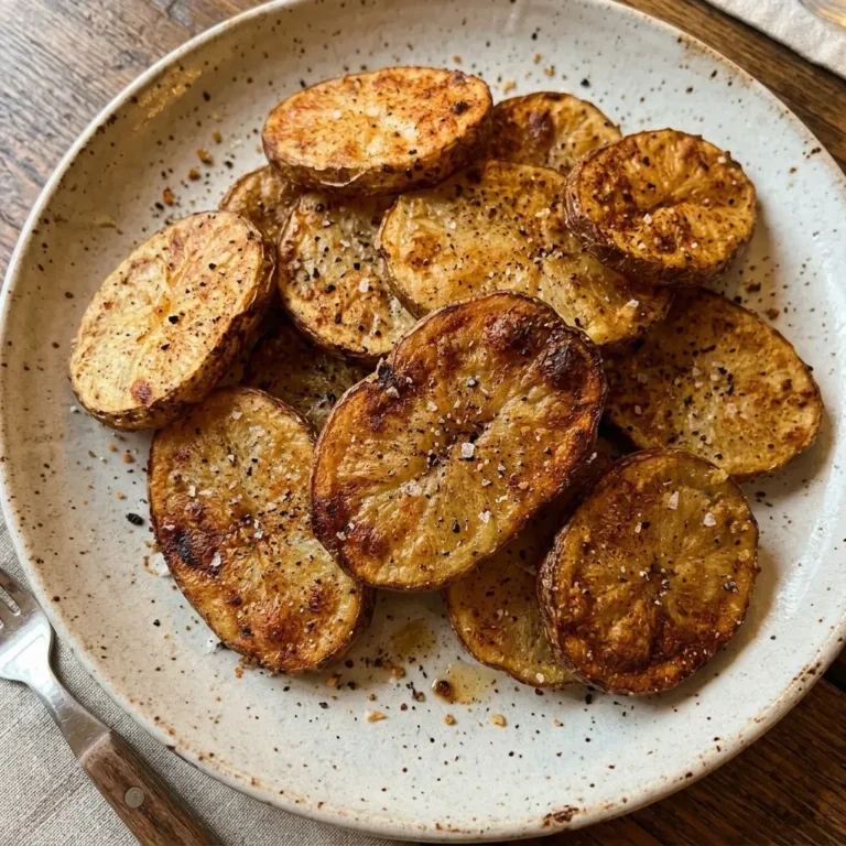 Crispy Baked Potato Slices Recipe 3 Crispy Baked Potato Slices Recipe