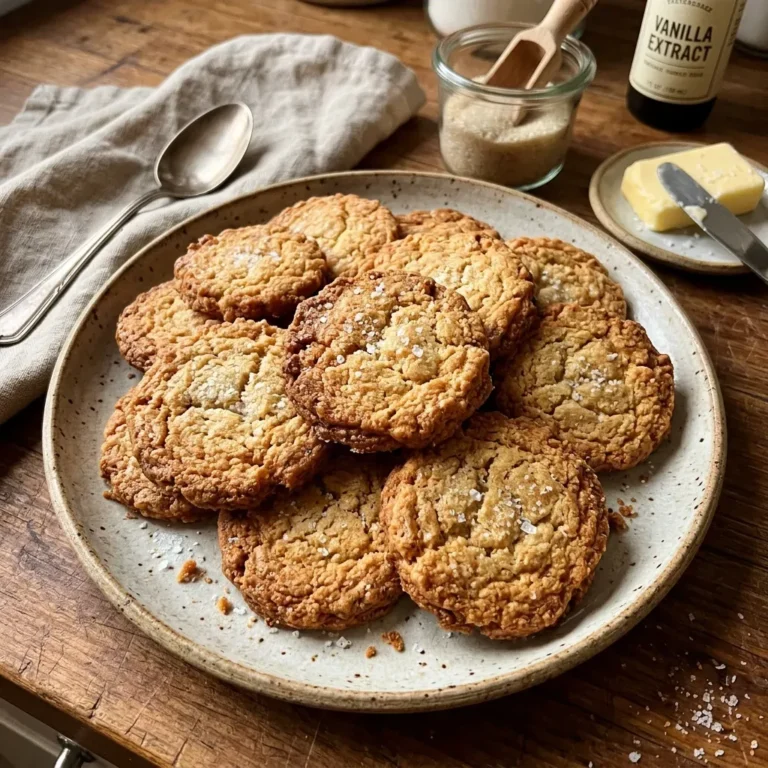 Crispy French Salted Butter Cookies 3 Crispy French Salted Butter Cookies