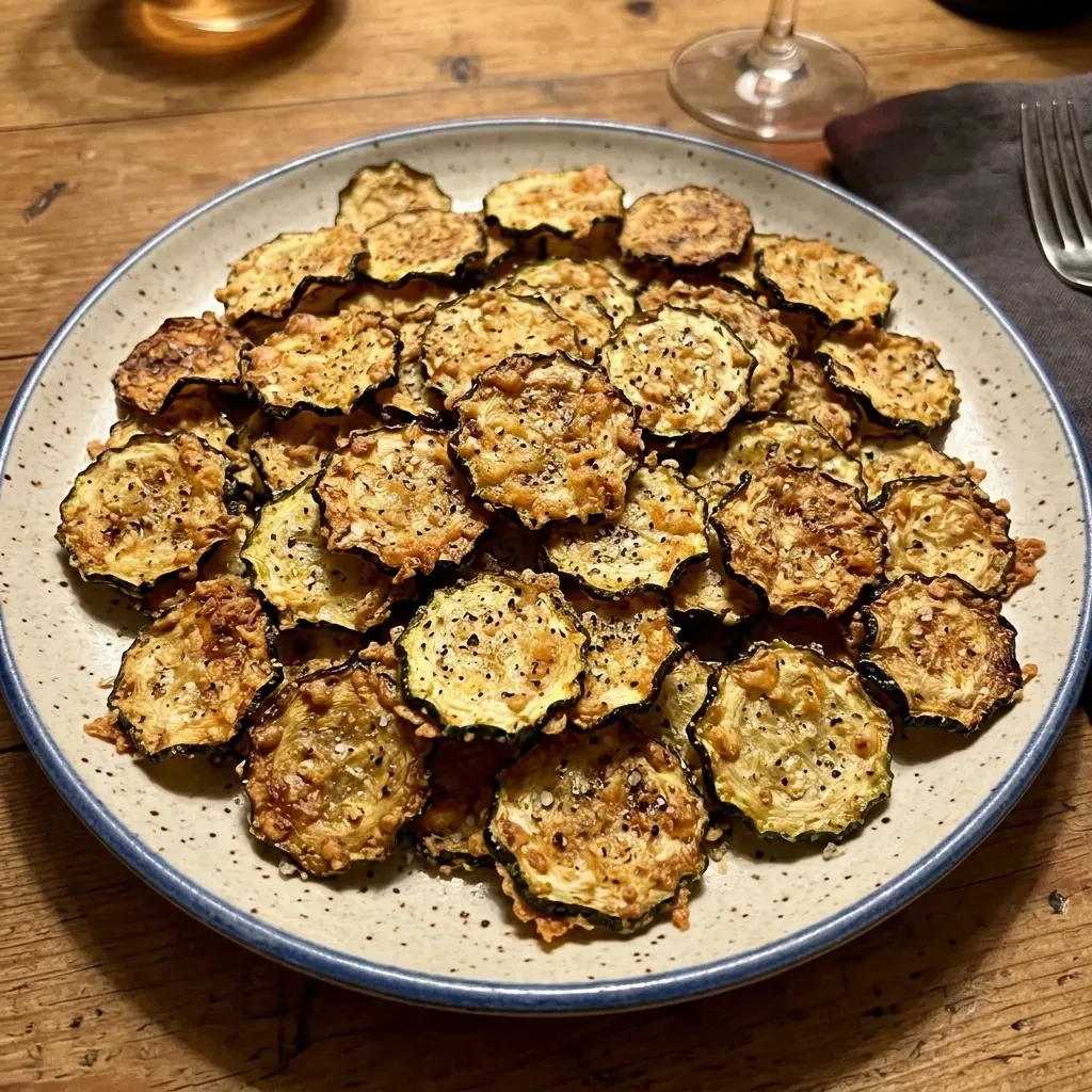 Crispy Zucchini Chips 4 Crispy Zucchini Chips